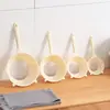 D0236 Herramienta para Lavar Arroz de Cocina Colador de Plástico para el Hogar Multifuncional Engrosado Cuchara para Arroz sin Lavado de Manos Cesta Escurridora