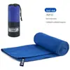 Toalha esportiva leve e respirável, dupla face em fleece, absorvente de água, secagem rápida, toalha de bolso para jogar bola, toalha para tapete de yoga e fitness, toalha de banho, personalizável