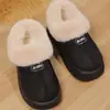 Zapatos Nuevos de Algodón Transfronterizos, Pantuflas de Algodón Estilo Ins de Moda Invernal, Modelos de Pareja para Hombres y Mujeres, Zapatos Cálidos de Moda para Interiores y Exteriores