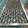 Panel de Pantalla Divisoria de Acero Inoxidable 304 para Entrada de Sala de Estar Vestíbulo, Panel de Techo de Malla de Aluminio de Acero Inoxidable con Forma de Diamante Estilo Chino Fábrica