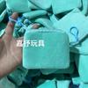 Porta-moedas Quadrado de Cor Sólida Cor de Doce Mochila Pequena Estofada Mochila Escolar Bolsa para Fones de Ouvido Mochila Casual Fofa Bolsas de Moeda