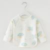 Roupas de Outono para Bebê Blusa Cardigã Algodão Puro Roupas de Outono para Recém-Nascidos Roupas de Outono e Primavera para Bebê Macacão Roupas para Cobrir as Costas Roupas de Outono