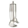 Set de cocina de acero inoxidable 304 espátula cuchara para sopa cuchara para saltear espátula cuchara para sopa colador set de utensilios de cocina para cocinar