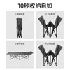 Bienes puntuales transfronterizos descanso para comer cama de diez patas cama plegable oficina estilo portátil simple cama individual cama de descanso para el almuerzo venta al por mayor