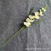 Nuevo gladiolo de diez cabezas de doble hoja estilo europeo flor de seda artificial sala de bodas decoración del hogar flor artificial flor falsa