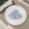 Vestidos de Boneca Multicor Estilo Chanel em Estoque, Mini Saias Suspensas de Boneca Chorona Kt, Roupas Fofas de Fantasia para Boneca Atacado