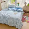 Nuevo juego de colcha de verano de cuatro piezas con borde de hilo rizado clase A para el hogar y casas de huéspedes, colcha fresca de verano, colcha de aire acondicionado, colcha fina de verano