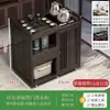 Mesa de Chá Pequena Móvel para Casa Mesa de Chá Madeira Maciça Carrinho de Chá Chaleira de Água Armário de Chá Integrado com Rodas Mesa Lateral de Chá Bandeja de Chá Kung Fu