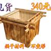 Caja de Flores de Madera Anticorrosiva para Exterior de Beijing Macetero Grande con Ranura para Flores Impermeable Anticorrosivo Plantación de Flores Paisaje Caja de Flores para Calle Carretera