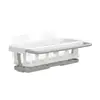 Estante Retráctil Estante de Almacenamiento de Cocina Estante de Almacenamiento sin Taladro Estante de Condimentos Montado en la Pared Cesta de Drenaje para Fregadero del Hogar