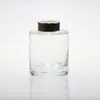 Botella Cilíndrica para Aromaterapia Botella Vacía Alto Valor de Color Botella de Aromaterapia sin Fuego 200ml 500ml Botella de Aromaterapia Fondo Grueso Botella de Vidrio Expansión