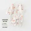 Macacão de Algodão para Bebê, Macacão Sem Costura para Recém-Nascido, Roupa de Algodão para Bebê Engatinhar, Macacão de Bebê Pulôver, Roupas de Bebê