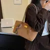 Bolso vintage transfronterizo para mujer, nuevo de moda otoño 2026, bolso versátil de axila mate, elegante bolso de hombro tipo tote