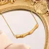 Corrente simples de atacado internacional de titânio aço 18k ouro não desbotamento colar coringa personalidade feminina ocidental rainha mãe gargantilha corrente de clavícula