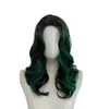 Venta directa del fabricante: Peluca rizada ondulada estilo europeo y americano para cosplay de novia fantasma de Halloween