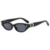 Moda Europea y Americana 2026 Nuevas Gafas de Sol Pequeñas Estilo Ojo de Gato Simples Versátiles Estilo Callejero Mismo Estilo de Influencer Gafas de Moda