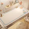 Tapete de Mesa Desenho Animado, Toalha de Mesa Especial para Estudo de Crianças, Tapete de Mesa para Aluno do Ensino Fundamental, Tapete de Mesa Impermeável e Lavável para Escrita