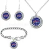 El Conjunto Más Popular de Amazon: Pulsera, Collar y Aretes del Equipo Cabra de Fútbol de la NFL