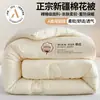 Colcha de algodón de Xinjiang para dormitorio de estudiante individual, colcha de aire acondicionado, algodón puro, lavable a máquina, apta para todas las estaciones, núcleo de colcha de algodón