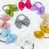 Faixas de Cabeça e Tiara para Bebês e Crianças, Acessórios de Cabelo Versáteis Criativos com Laços Estampados em Dourado, Faixas de Cabeça que Não Danificam o Cabelo, Adequadas para Cabelos Finos de Menininhas