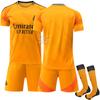 2425 Real Madrid fora uniforme de futebol terno meias laranja 9 Mbappe jersey 5 Bellingham comércio exterior grandes quantidades