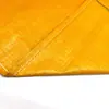 Atacado da fábrica de Dongguan de sacolas tecidas amarelas, sacolas grandes espessadas de pele de cobra para entrega expressa e embalagem de roupas, atacado de sacolas tecidas