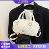 Bolsa de Ombro Rombus Estilo Coreano para Mulheres 2026 Nova Tendência Grande Capacidade Bolsa de Ombro Diária Versátil Bolsa Boston para o Dia a Dia