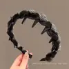 Tiara de dentes alta estilo coreano, fresca e delicada, modelo novo 2026, tiara especial para lavar o rosto, acessório de cabelo, presilha de cabelo
