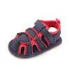 Sandalias de verano para bebé 0-12 meses sandalias transpirables para hombre suelas suaves 0-1 años zapatos para primeros pasos zapatos de bebé venta al por mayor 2577