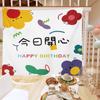 Tapiz de Decoración para Fiesta de Cumpleaños Tela de Fondo para Fotos Tela Colgante Ins Diseño de Escena de Club Infantil Fondo de Pared para Fotos