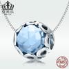 Contas de Charme para Joias de Marfim Contas Soltas Prata Esterlina S925 Acessórios para Pulseira Feminina Contas de Joia SCC755