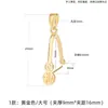 Hebilla de Seguridad de Plata de Ley S925 Hebilla de Clip para Hombres y Mujeres Hebilla de Semilla de Melón de Jade Hetian Accesorios DIY Cabezal de Hebilla Colgante de Jade