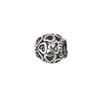 Panjia Beads Prata Antiga Recorte Retrô Contas Soltas Contas Espaçadoras Contas Planas Contas Redondas Pulseira DIY Acessórios para Pulseira Colar