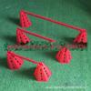 Balde Obstáculo de Treinamento de Futebol Atacado Balde Hexagonal com Buraco Balde Sinalizador com Haste Balde Sinalizador Hexagonal