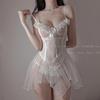 Lencería sexy coqueteo cama caliente pasión libre uniforme transparente sexy pijama tentación pequeño pecho medianoche encanto