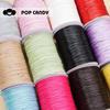 Accesorios DIY 1.5mm Cuerda de cera trenzada de protección ambiental de Corea del Sur pulsera de cuerda trenzada xiangle cuerda con cuentas línea hecha a mano