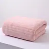 Um Par de Toalhas de Banho, 100% Algodão, Absorventes, para Homens e Mulheres, Toalhas de Banho tipo Poncho Adulto, Fleece de Coral, Super Macias, Fleece de Coral, Absorventes e de Secagem Rápida
