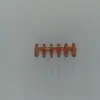 Argolas para fichário de 6 furos argolas para fichário de folhas soltas tiras para encadernação espiral argolas plásticas para fichário de caderno