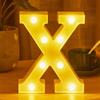 26 luzes do alfabeto inglês luzes de modelagem LED luzes para casamento e aniversário luzes de decoração para pedido de casamento luz noturna surpresa