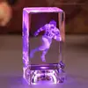 Nuevos Adornos de Cristal de Tenis Regalos de Cumpleaños Luminosos Souvenirs de Eventos de Competición Deportiva Grabados Hechos a Mano