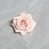Cabeça de Flor Rosa Simulada Flor Falsa Grampo de Cabelo Acabado Material de Flor de Seda Artesanal DIY Acessórios de Decoração para Guirlanda de Casamento