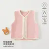 Chaleco para Bebé Clase A Otoño e Invierno Cálido Forrado de Felpa Ropa para Bebé Chaleco Chaqueta sin Mangas Ropa de Abrigo Ropa para Bebés y Niños de Anyang