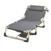 Cama Dobrável Solteiro Cama de Almoço de Escritório Cadeira de Descanso Portátil Cama para Acompanhante de Hospital Cama Simples para Cochilo Cama de Acampamento