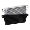 Radiador intercooler universal de alumínio 600x295x67mm, diâmetro externo de entrada e saída 76mm, intercooler modificado montado na frente