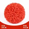 Eucalipto Artificial Bola de Grama Milan Plástico Bola Redonda Planta Verde Pendurada na Parede Interior Shopping Center Supermercado Decoração de Teto