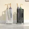 Estante Organizador para Paraguas para Entrada del Hogar, Soporte para Paraguas con Drenaje para Entrada Comercial, Estante para Paraguas, Estante de Almacenamiento para Entrada, Arte en Hierro