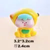 Acessórios de Resina 3D Frutas Multimeninas Quarta Geração DIY Micro-Paisagem Chaveiro Carro Transmissão Ao Vivo Saco Surpresa Jogo de Combinar