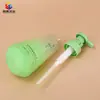 Explosiones Rojas de Internet Botella de Empaque Cosmético Lava y Protege Plástico PET Botella de Presión Cónica Botella de Champú con Emulsión 500ml