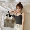Popular estilo coreano ajustável alça de ombro beleza colete traseiro envolver peito anti-andar esportes lazer all-match exterior desgaste base roupa interior