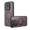 Adequado para Oppo Find X9 Pro Capa de Celular Magnética com Acabamento Fosco Semelhante à Pele, Reno16 Capa Protetora Anti-Queda Dois em Um